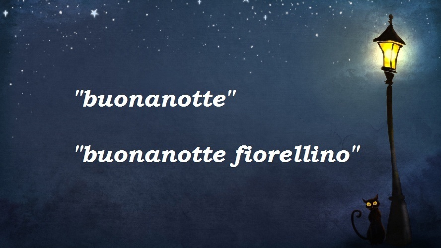 Как пожелать спокойной ночи парню по-итальянски